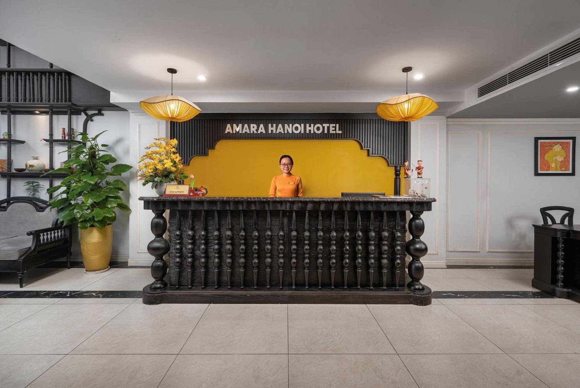 Amara Hanoi Hotel And Spa Exteriör bild